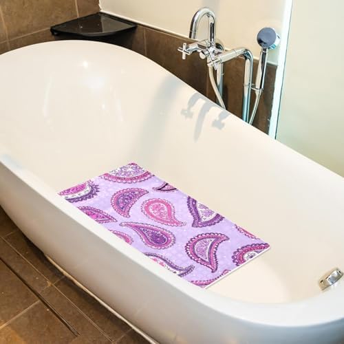 Non Slip Bathtub and Shower Mat 26.8x15.1 inch, Bath Mat - Image 5