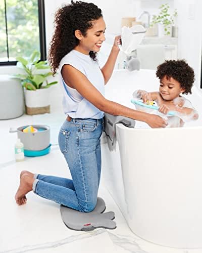 Skip Hop Baby Bath Rinse Cup MOBY Tear-free Waterfall Rinser White Age 0+ - Image 7