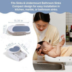 PPBB – Baby Bath Support for Sink & Undermount Bathroom Sink – Easy Hygiene - Image 4