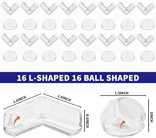 32 Pack Corner Protector Baby, Table Corner Protectors - Image 2