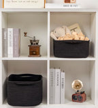 CubesLand Cute and Durable Small Cotton Rope Basket - Image 5