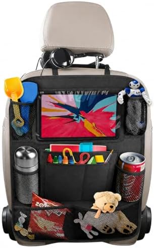 Car Backseat Organizer, 9 Storage Pockets Car Seat Organizer by Melanther