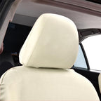 AUCELI 2PCS Car Headrest Covers, Soft Dust-Proof Anti-Scratch Breathable - Image 6