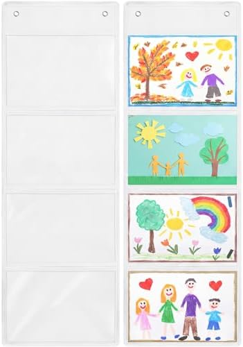 Watersay 2 Pcs Storage Pocket Chart by Unknown