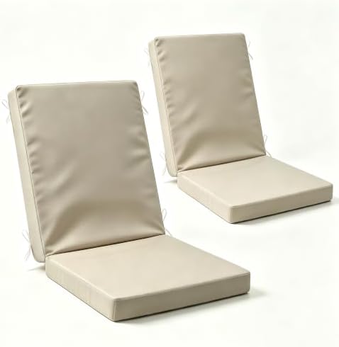 Outdoor High Back Chair Cushion Cover by Sqodok