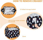 Rec Halloween Ghost Storage Basket Box Hamper Collapsible Organizer Bin Gift - Image 6