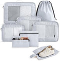 LIGHT FLIGHT 8 Set Packing Cubes by LIGHTFLIGHT