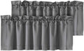 H.VERSAILTEX Blackout Valances for Windows, Kitchen Window Valance Curtains for by HVERSAILTEX