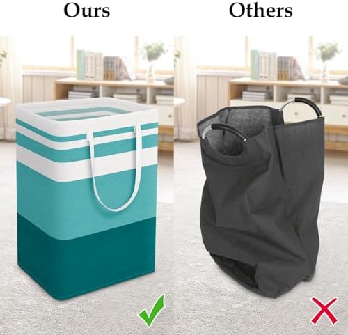 StorageRight Laundry Basket Hamper, 75L Collapsible Clothes Storage - Image 5