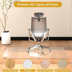 Tempered Glass Chair Mat 60" x 48" - Image 5