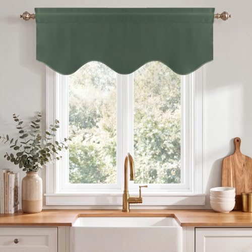 NICETOWN Kitchen Curtain Blackout Valance - Image 5