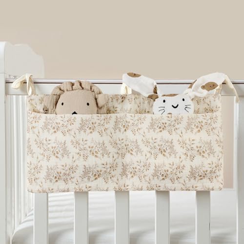 Lily Brown Cribs Storage Bag Baby Bedside Hanging Storage Bag - Image 6