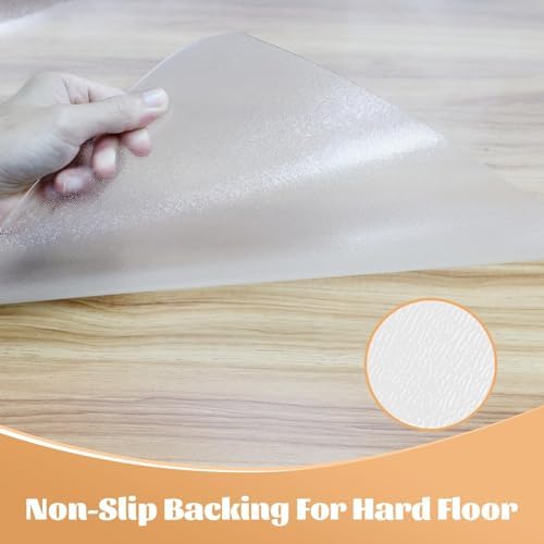 KMAT Office Chair Mat, Easy Glide Hard Wood Tile Floor Mats - Image 5