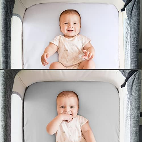Baby Bassinet Sheets 4 Pack Compatible - Image 5