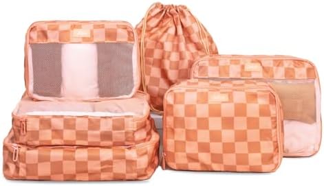 Jadyn Packing Cubes for Travel, 6-Piece Large Packing Cube Organizer Set for by Jadyn