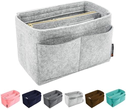 OMYSTYLE Purse Organizer Insert, Felt Tote Bag Organizer Insert by OMYSTYLE