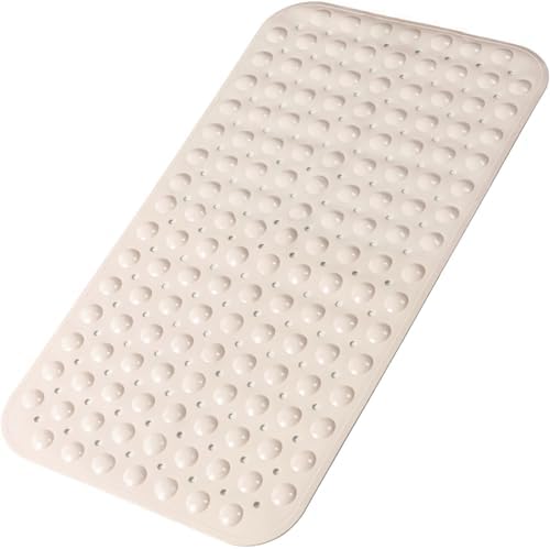 Non Slip Bathtub Shower Mat, Extra Long Bath Mat by CADONO
