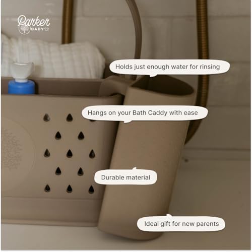 Parker Baby Bath Rinse Cup | BPA Free, Dishwasher Safe & Food Grade Bath Cup - Image 5