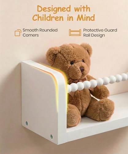Nursery Book Shelves for Wall - Image 5