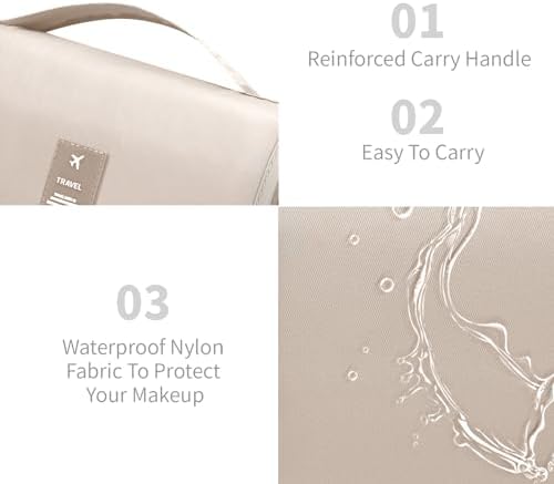 Lcsmaokin Large Capacity Toiletry Bag Travel Bag - Image 4