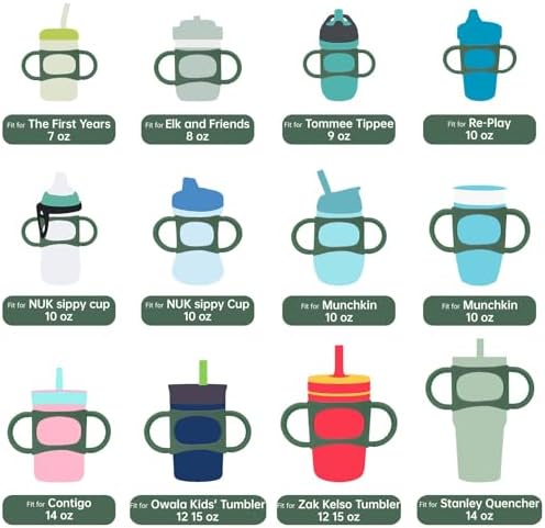 NiHome 2 Pcs Silicone Tumbler Handle - Image 3