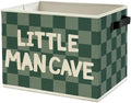 Little Man Cave Boys Storage Bins Box by Unknown