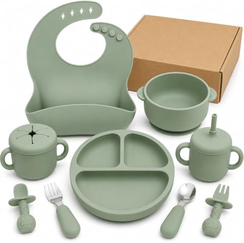 Bufims Silicone Baby Feeding Set by Bufims