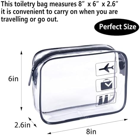 TSA Approved Toiletry Bag 3Pcs - Image 2