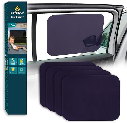 Safety 1st Cling Car Window Shades, 4 Pieces by Safety1st