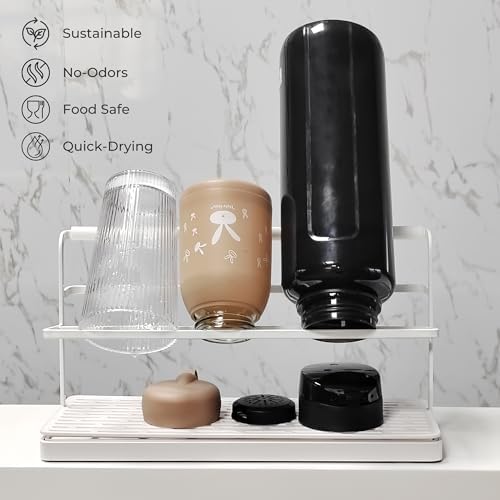 Selegna Diatomaceous Earth Bottle Drying Rack, Baby Bottle Drying Rack - Image 5