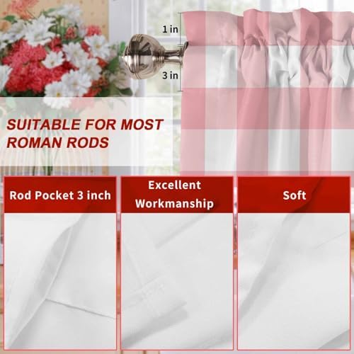 Valentine's Day Kitchen Curtains Valances - Image 7