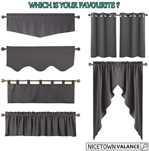 NICETOWN Short Curtain Valances - Image 7