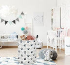 NTAOHAMPER Kids Laundry Hamper, Waterproof Storage Bin, Baby Boy Nursery Hamper - Image 2