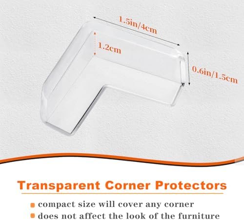 8 Pack Corner Protector Baby, Baby Proofing, L Shaped - Image 3