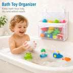 Bathtub Toy Storage, Quick Access Bath Toy Holder - Image 2