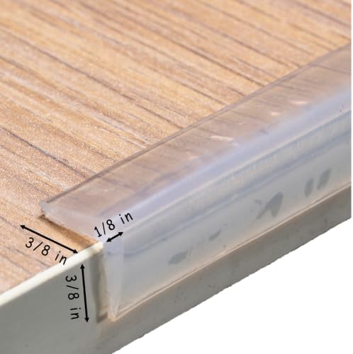 Edge Protector 100% Silicone Baby Proofing Thin Corner Guards, 12 FT - Image 2