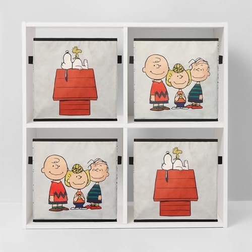 Idea Nuova Storage Cubes for Kids, 2 Pack Collapsible Fabric Bins - Image 5