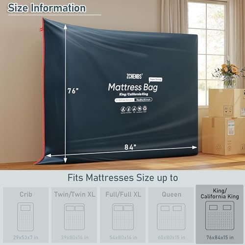 ZCHENBS® - 2 PK King Mattress Bags - Image 4