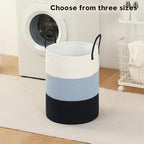 Laundry Basket Hamper Tall Rope Storage Woven - Image 2
