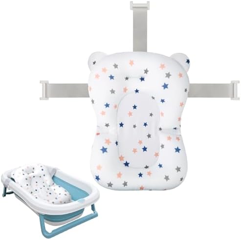 Colorlife Baby Bath Seat Support Net Infant Bathing Seat Support Mat, by WELCOME