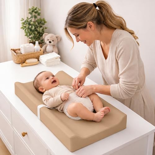 Waterproof Vegan Leather Baby Changing Pad Cover - Image 5