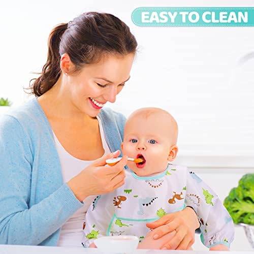 Tarpop Long Sleeve Bibs, Infant Smocks Bulk - Image 5