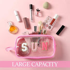 Kacctyen Sunscreen Bag Clear Makeup Toiletry Pouch Beach Vacation Essentials - Image 6