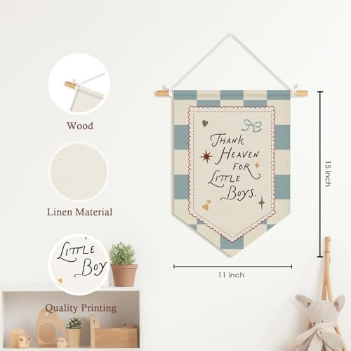 Boy Nursery Decor, Thank Heaven - Image 7