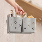 GVY Portable Plastic Shower Caddy, Large Capacity Shower Basket - Image 3