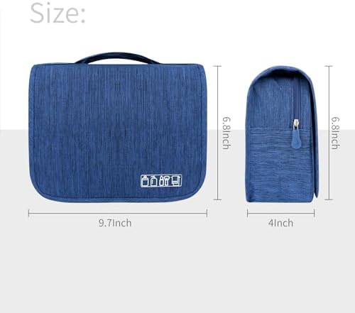 Lcsmaokin Large Capacity Toiletry Bag Travel Bag - Image 3