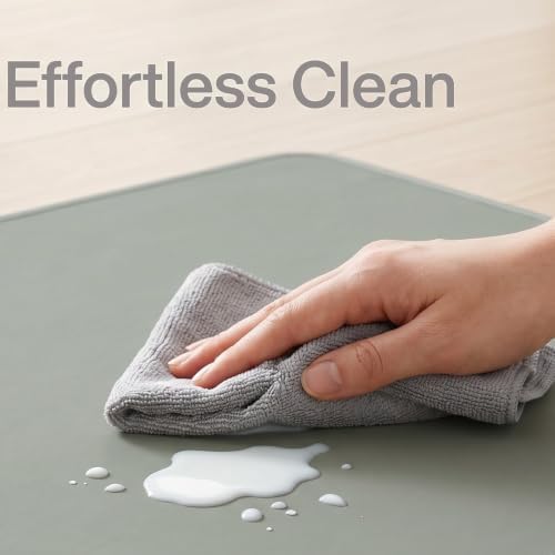 Splat Mat for Under High Chair, Waterproof Washable High Chair Floor Mat - Image 4