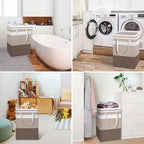 HomeHacks 2 Pack Large Laundry Baskets, Laundry Hampers Bags - Image 6