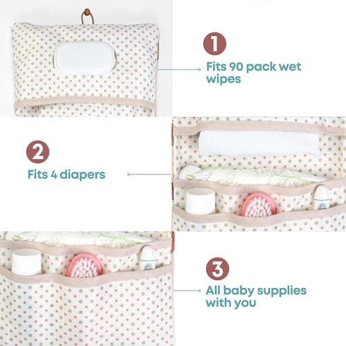HAMUR Baby Diaper Bag Organizer – Compact & Foldable Stroller Pouch - Image 2