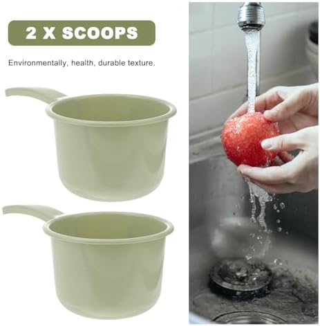 NUOBESTY 2pcs Long Handle Plastic Water Ladles - Image 5